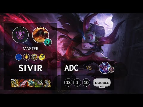 Sivir ADC vs Vayne - EUW Master Patch 10.24