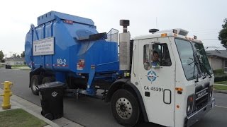 preview picture of video 'Midway City Sanitary District's First CNG Garbage Trucks'