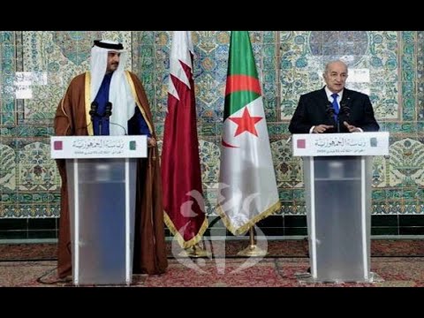 تبون يستشهد بقولة لوزير خارجية قطر ضد الجزائر دون أن يعلم