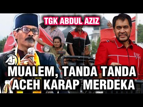 Tanda Tanda Aceh Karap Merdeka Tgk Abdul Aziz Terbaru
