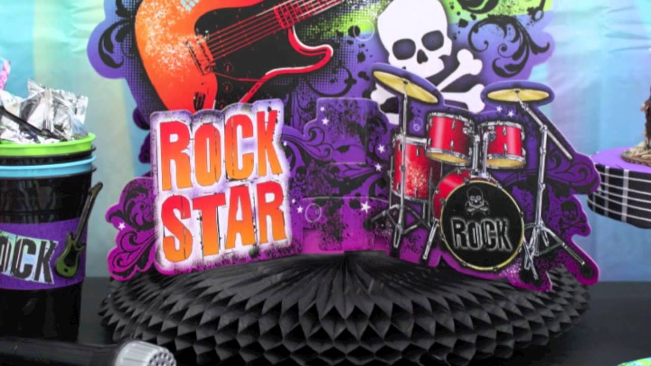 Rock Star Band Party Supplies