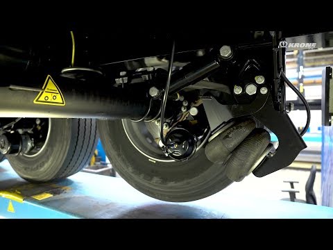 Why does raising the lift axle make sense? Functions and advantages simply explained! | KRONE TV