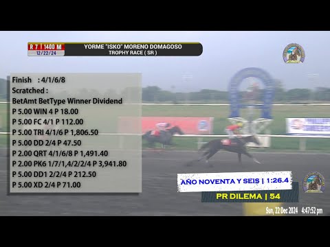 2024 Dec 22 | R07 - ANO NOVENTA Y SEIS (4)(1:26.4)