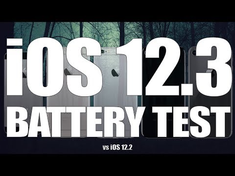 iOS 12.3 Battery Life Test : Has it improved over iOS 12.2?