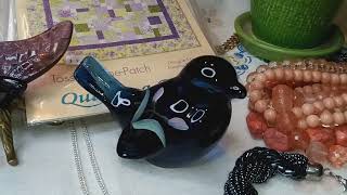Tooters Treasures sale Fri April 5th @1:30 p.m. Central Time jewelry, fenton, angels, quilt patterns