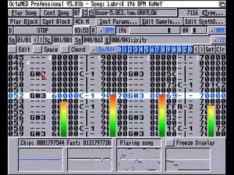 KONEY - Lubri-K [OCTAMED AMIGA - 196 BPM INDUSTRIAL HARDCORE]