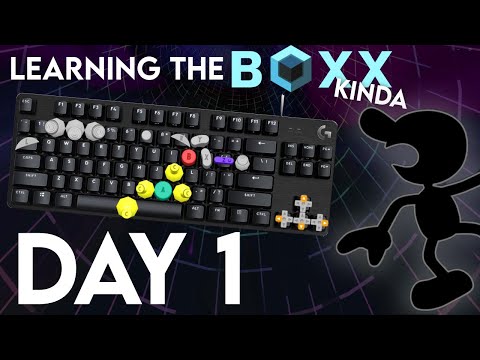 learning b0xx on a keyboard - Day 1