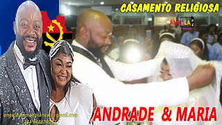 CASAMENTO RELIGIOSA DE ANDRADE & MARIA NA IGREJA NEO APOSTOLICA  DE LUANDA PALANCA