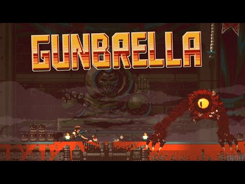 Gunbrella | Noir-punk 2D Pixel Art Action-adventure | Full Early Demo Gameplay