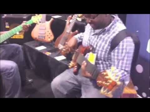 Justin Raines & Anthony Nembhard visits Marleaux BassGuitars @ NAMM 2011