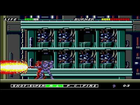 ESWAT: City Under Siege - Genesis - How to cheese the final boss on hard difficulty/ Speedrun strat