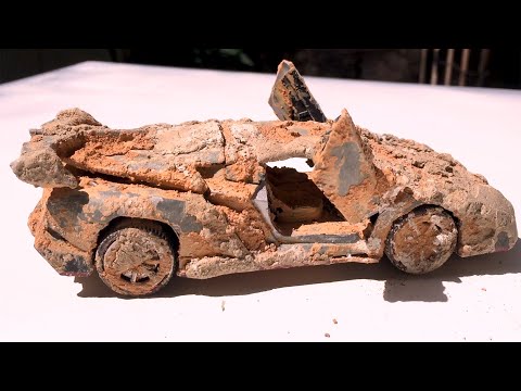Restoration Abandoned Lamborghini Veneno Model Car