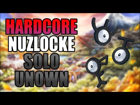 Pokémon HeartGold Hardcore Nuzlocke ITA - Solo UNOWN!