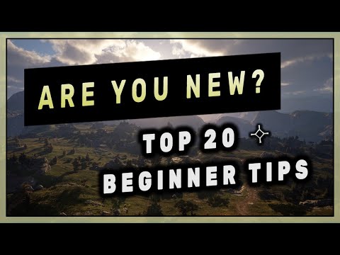 Pax Dei - TOP 20 Beginner Tips for NEW players [English]