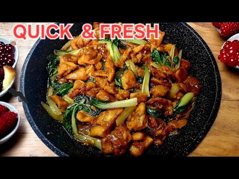 Super Simple & Healthy Chicken- Veggie Stir Fry