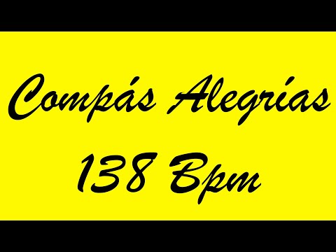 Compás Alegrías 138 Bpm - Bases Flamencas