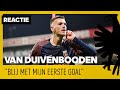 REACTIE | Simon van Duivenbooden blij met eerste goal voor Vitesse ⚽️
