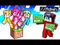 Using ADMIN COMMANDS on One Block (Minecraft)