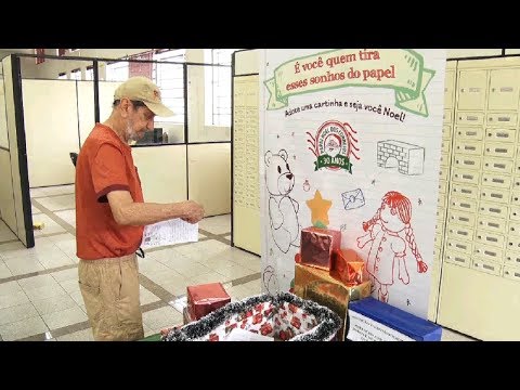 Cartinhas do Papai Noel dos Correios já podem ser adotadas