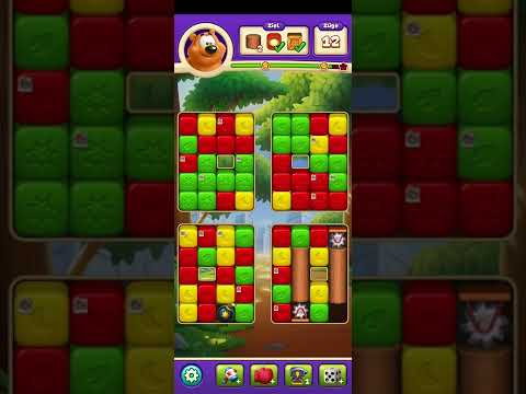 Toon blast Level 6612 bomb+arrow 3 stars