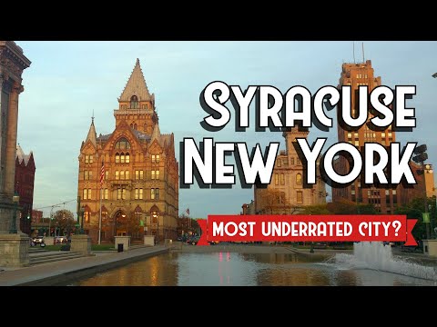New York’s Most 😍UNDERRATED City? Syracuse Top Things to See & Do 