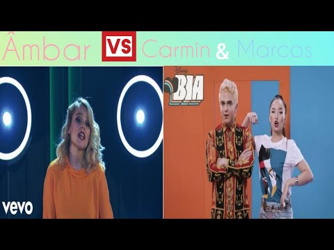Âmbar VS Carmin & Marcos | ¿Como me ves? (Sou Luna vs Bia) | Disney VBS
