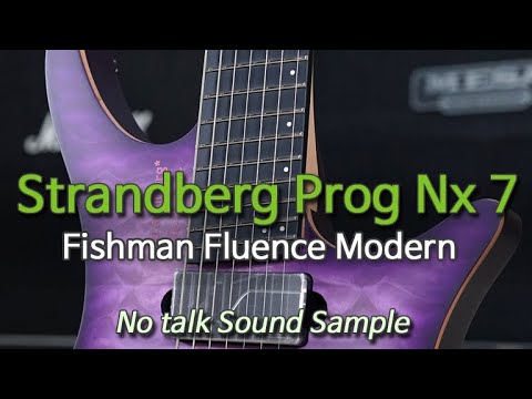 Strandberg Boden Prog NX 7 Twilight Purple/스트랜드버그 프로그 NX 7 피쉬맨