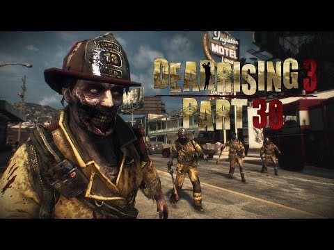 Let's Play Dead Rising 3 Part 30 - Gimpy Paramedic, TRAGEDY EVERYWHERE & A Zombie Family Feast!
