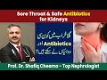 Sore Throat Safe Antibiotics For Kidneys Can Sore Throat Damage Kidneys Ckd Sorethroat