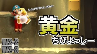 ヒカリちびヨッシーなんかきたら、サムネにするやん。 #05 W2-2 W2-3 【Newスーパーマリオブラザーズ U デラックス実況】