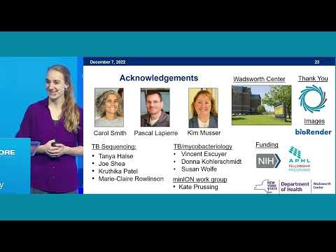 Shannon Murphy: Profiling drug-resistant Mycobacterium tuberculosis with targeted nanopore seque...