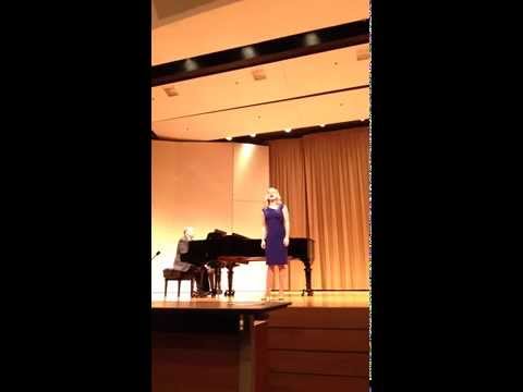 Rachelle Austin CCNATS 2015 1st place winner, College Graduate Div 6