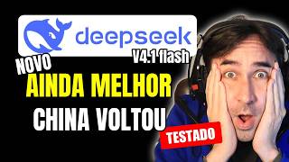 NOVO DeepSeek 4.1 Flash 1017 Tem Super Poderes em Um Modelo Pequeno e Barato