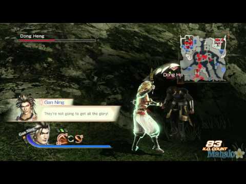 Dynasty Warriors 7 - Wu Mission 17 - Battle of Hefei Part 1 - Part 01