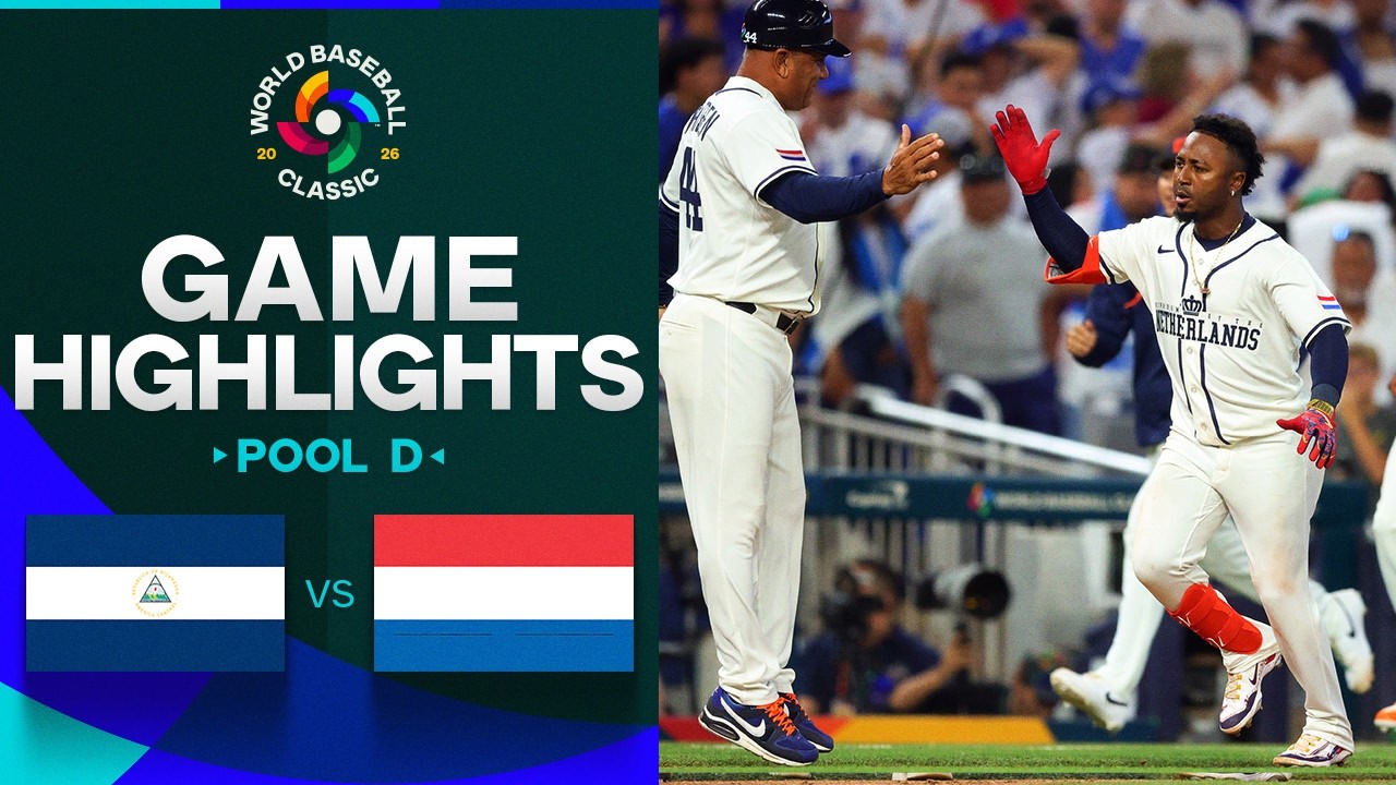 Nicaragua vs. Netherlands 2026 World Baseball Classic | Game Highlights