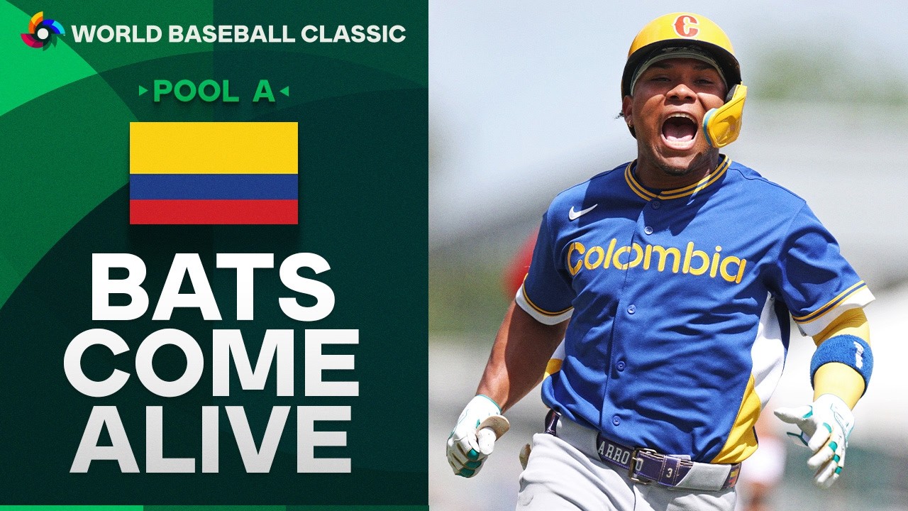 Team Colombia takes the LEAD with a four-run 6th inning! 🇨🇴 | World Baseball Classic Highlights