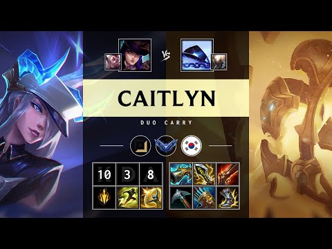 Caitlyn ADC vs Xerath - KR Diamond Patch 25.20
