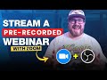 Tutorial Playback Pre Recorded Video In A Zoom Meeting Or Webinar