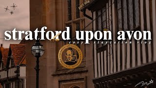 stratford upon avon 🍁 staycation vlog
