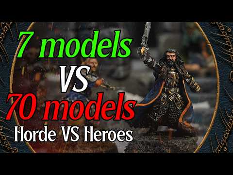 Goblin Horde Vs Dwarf Heros! ~ Middle Earth SBG Battle Report