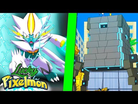 Minecraft LUCKY PIXELMON - ZERAORA SHINY vs STAKATAKA ! BATALHA NA DIMENSÃO SECRETA DE MELMETAL !!