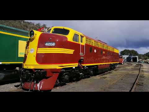 Australia's first "Streamliner" EMD loco's from 1951-1970. Fri 25th Aug 2023.