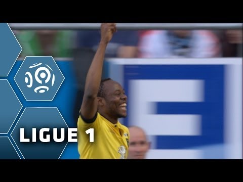 Goal Stoppila SUNZU (25') - FC Sochaux-Montbéliard-Olympique de Marseille (1-1) - 29/03/14 - FCSM-OM