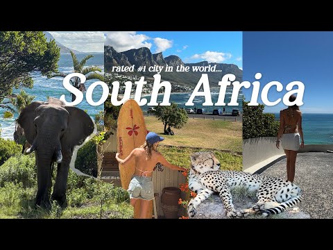 South Africa: week in 2025’s BEST rated city in the world | TRAVEL VLOG