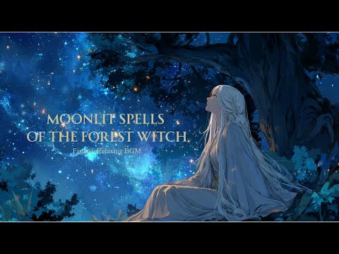 Moonlit Spells of the Forest Witch | Fantasy Relaxing BGM