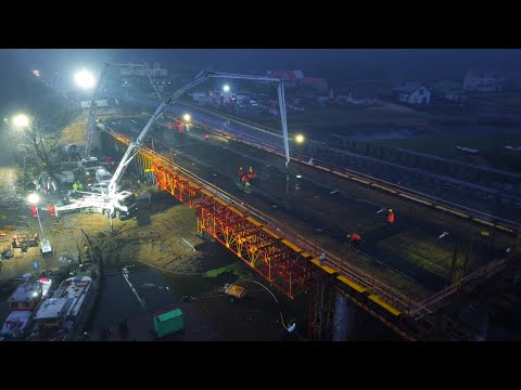 W Wiźnie powstaje nowy most przez Narew I New bridge over the River Narew in Wizna