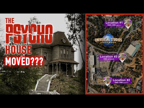 The PSYCHO HOUSE MOVED??? | Universal Studios History
