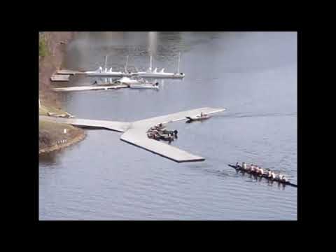 Rowing on Lake Quinsigamond in Shrewsbury