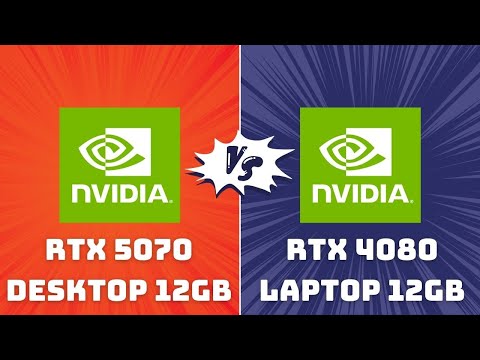 RTX 5070 Desktop vs RTX 4080 Laptop – Gaming & Productivity (1080p, 2K, 4K)
