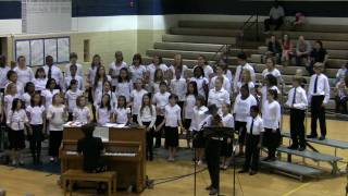 Copley Middle School Fifth Grade Choir performs Cripple Creek
